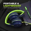 imageAILIHEN C8 Girls Headphones OnEar Headphones Wired with Microphone and Volume Control Foldable Corded Stereo 35mm Headset for Girls School Chromebook Laptop Computer PC Tablets Travel Rose GoldBlue Green