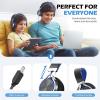 imageAILIHEN C8 Kids Headphones Wired USB C USBC Headphones with Microphone ampamp Volume Control Foldable Stereo Sound TangleFree Type C Cord Compatible with Cellphone Laptop PC Computer Grey MintBlack Blue