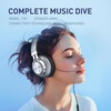 image:imageAILIHEN C90 Wired Headphones with Microphone Volume Control Noise Reduction Over Ear Headphones Wired 35mm Super Soft Corded Headphone for Cellphones Tablet and Chromebook Black Classic LGrey