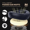 image:imageAILIHEN C90 Wired Headphones with Microphone Volume Control Noise Reduction Over Ear Headphones Wired 35mm Super Soft Corded Headphone for Cellphones Tablet and Chromebook Black Classic LAll Black