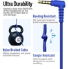 image:imageAILIHEN Kids Headphones Wired Bulk 10Pack for K6 School amp Classroom with Microphone 85dB Volume Limit Shareable Foldable 35mm Jack for Chromebook Computer  MulticolorMulticolor