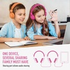 image:imageAILIHEN Kids Headphones Wired Bulk 10Pack for K6 School amp Classroom with Microphone 85dB Volume Limit Shareable Foldable 35mm Jack for Chromebook Computer  MulticolorMulticolor