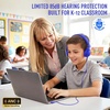 image:imageAILIHEN Kids Headphones Wired Bulk 10Pack for K6 School amp Classroom with Microphone 85dB Volume Limit Shareable Foldable 35mm Jack for Chromebook Computer  MulticolorMulticolor